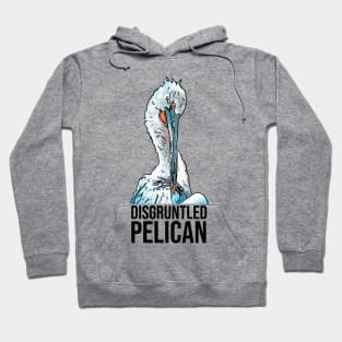 Funny Disgruntled Pelican Bird Hoodie